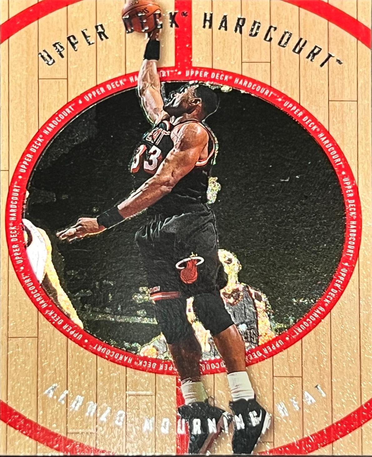 Alonzo Mourning #9 1998 Upper Deck Hardcourt Basketball