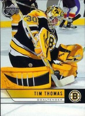 Tim Thomas #17 Hockey Cards 2006 Upper Deck
