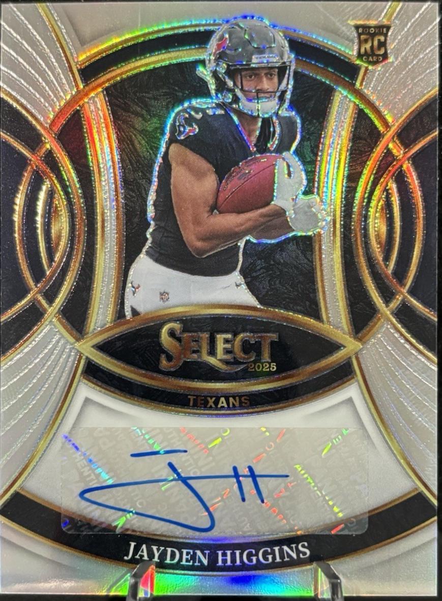 Jayden Higgins [Prizm] #RSI-JHS Prices | 2025 Panini Select Rookie ...