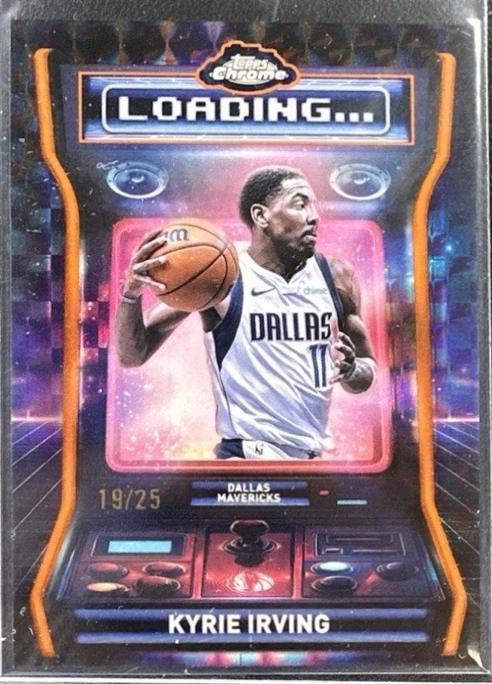 Kyrie Irving [Refractor Orange Geometric] #LD-5