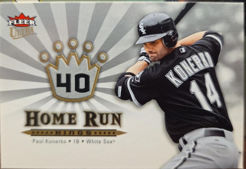 Paul Konerko #HRK10 Baseball Cards 2006 Ultra Home Run Kings