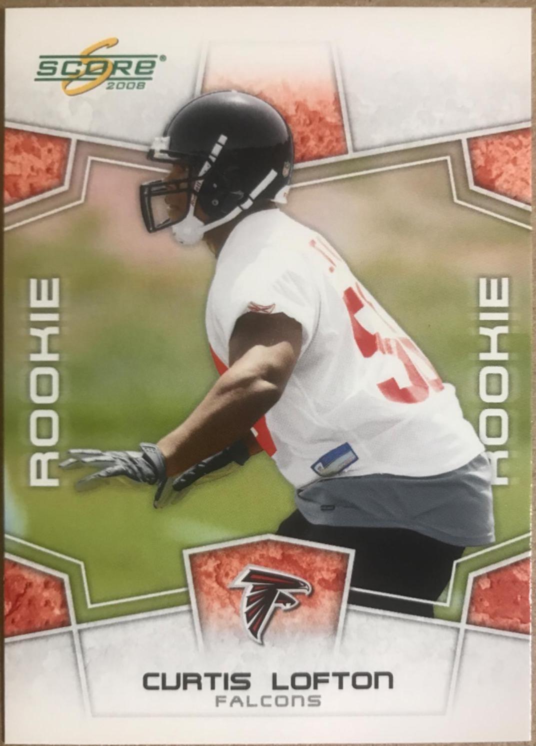 Curtis Lofton #360 Football Cards 2008 Panini Score