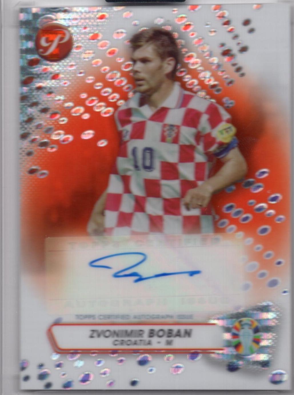 Zvonimir Boban [Orange Refractor] #PA-ZB