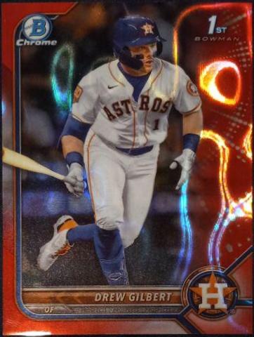 Drew Gilbert [Red Lava Refractor] #BDC-152