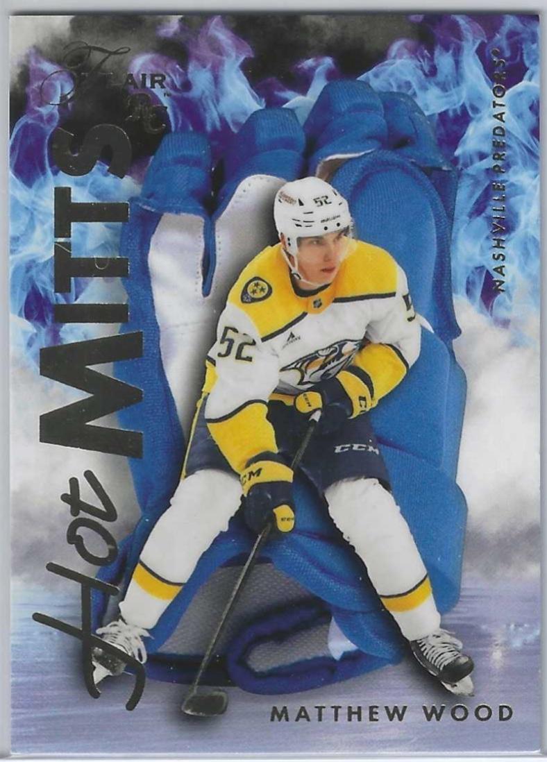 Matthew Wood #HM-29 2025-26 Flair Hockey Hot Mitts