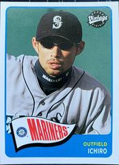 Ichiro #112 Baseball Cards 2003 Upper Deck Vintage Prices