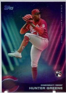 Hunter Greene #97 2022 Topps X Steve Aoki Baseball