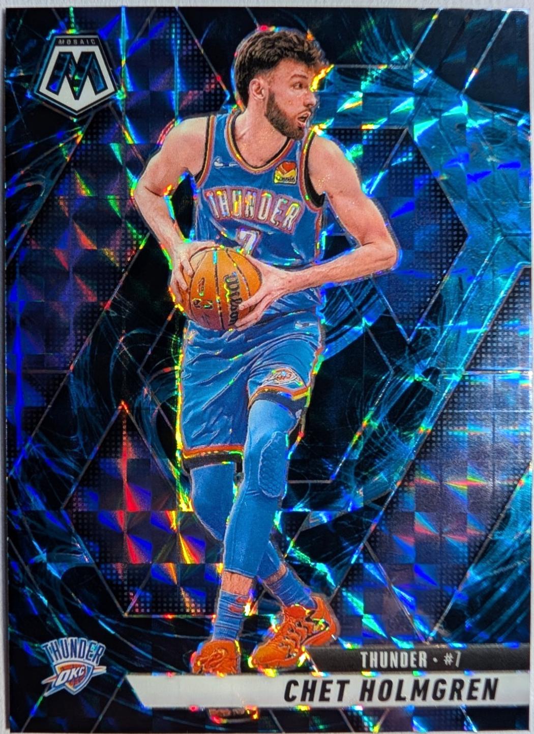 Chet Holmgren [Genesis] #63 Prices | 2024 Panini Mosaic