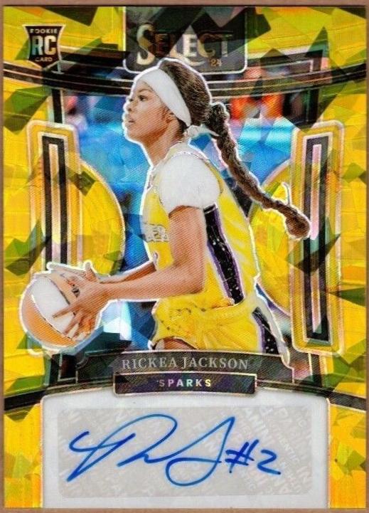 Rickea Jackson [Gold Ice Prizm] #SG-RJ