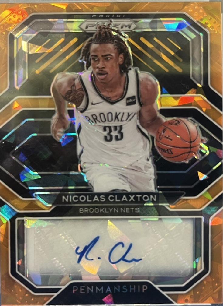Nicolas Claxton [Orange Ice] #PE-NCL