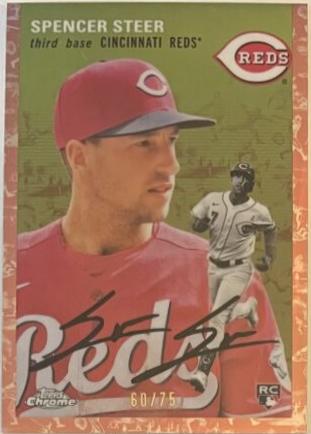 Spencer Steer [Cream Black Refractor] #144