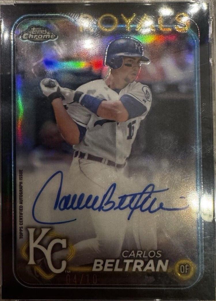 Carlos Beltran [Black Refractor] #CLA-CB
