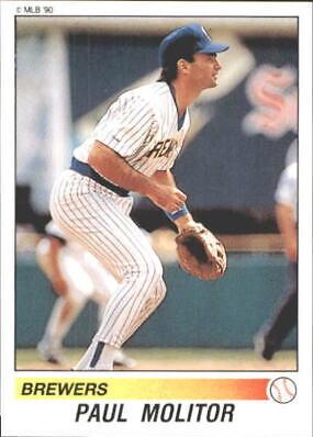 Paul Molitor #98 Baseball Cards 1990 Panini Stickers