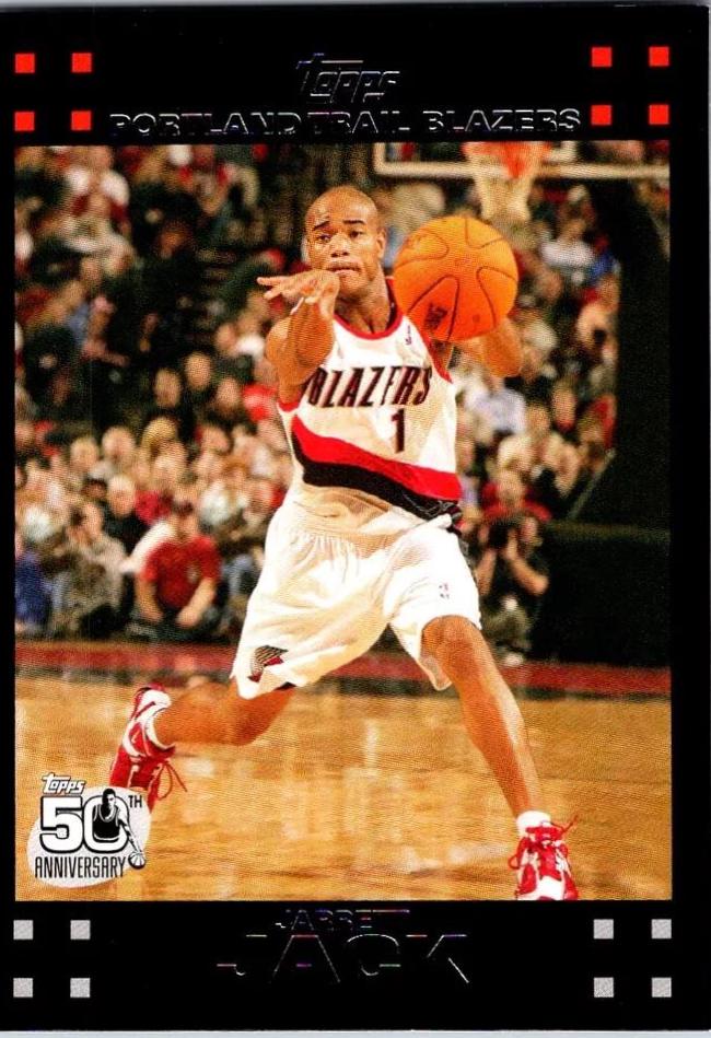 JARRETT JACK #86 Basketball Cards 2007 Topps 50th Anniversary