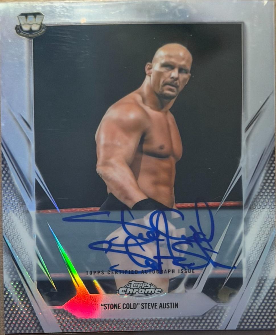 Stone Cold Steve Austin #BCA-STA Prices | 2026 Topps Chrome WWE