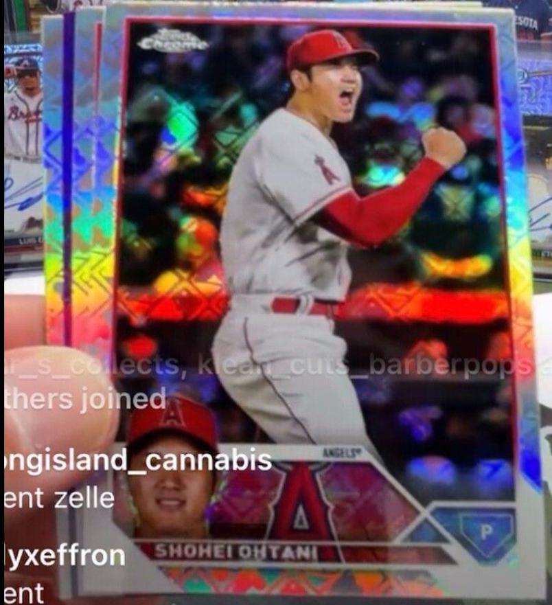 Shohei Ohtani [Logofractor] #17 Prices | 2023 Topps Chrome