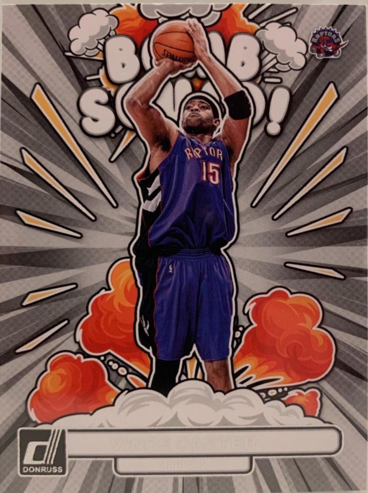 Vince Carter #19 Basketball Cards 2023 Panini Donruss Bomb Squad