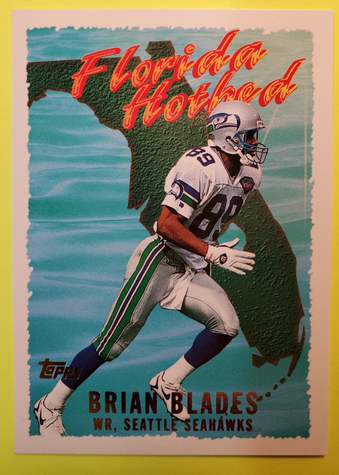 Brian Blades #2 Basketball Cards 1995 Topps