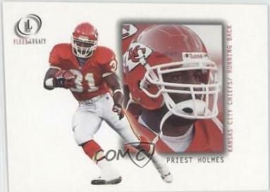 Priest Holmes #18 Football Cards 2001 Fleer Legacy