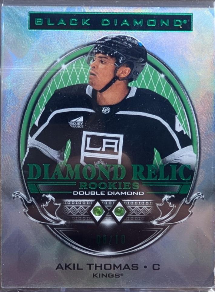 Akil Thomas #BDR-AT 2024 Upper Deck Black Diamond Hockey