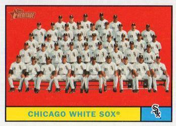 Chicago White Sox #7 Baseball Cards 2010 Topps Heritage