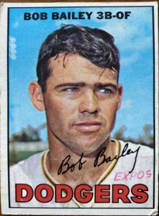 Bob Bailey #32 Baseball Cards 1967 O Pee Chee