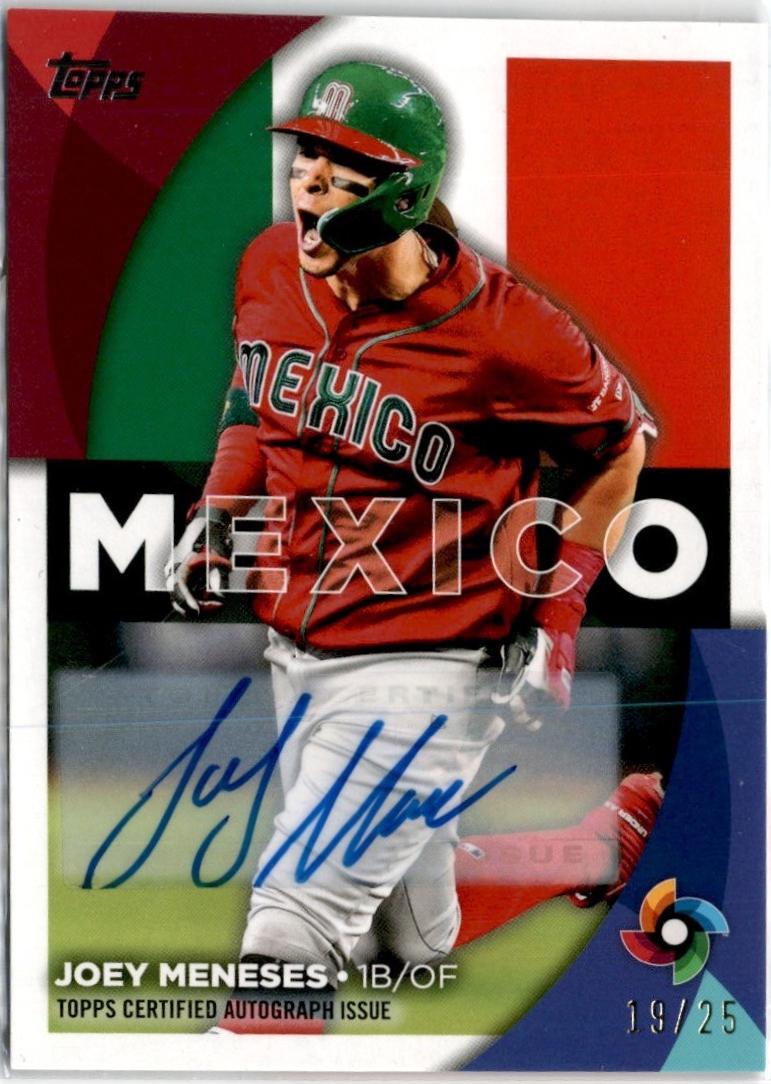Joey Meneses [Autograph] #WBC-52