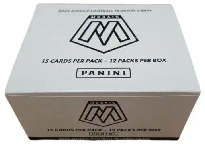 Cello Box Football Cards 2022 Panini Mosaic