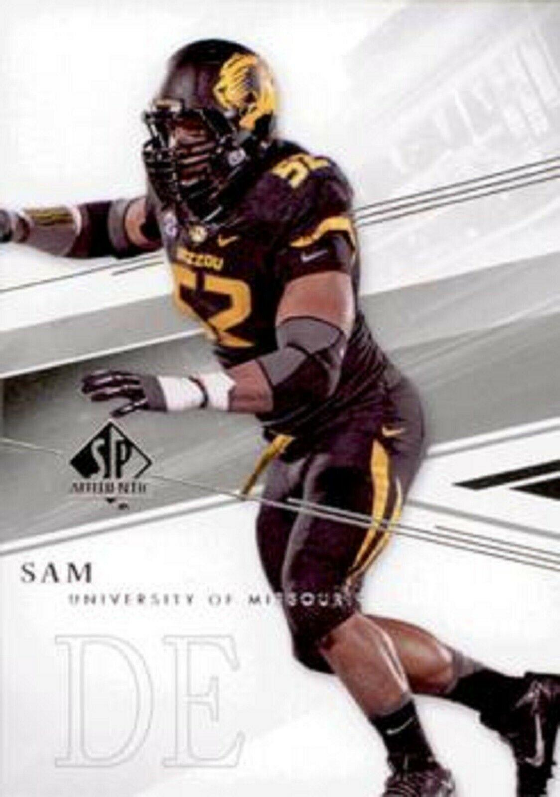 Michael Sam #13 Football Cards 2014 SP Authentic