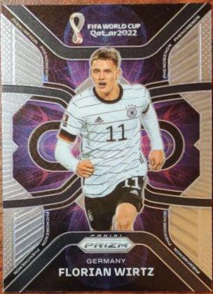 Florian Wirtz #10 2022 Panini Prizm World Cup Phenomenon Soccer