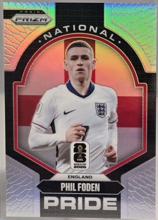 Phil Foden #23 2026 Panini Prizm FIFA National Pride