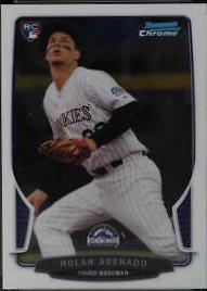 Nolan Arenado #24 Baseball Cards 2013 Bowman Chrome