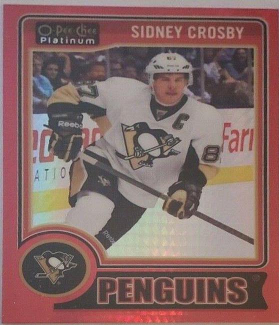 Sidney Crosby #8 Hockey Cards 2014 O-Pee-Chee Platinum
