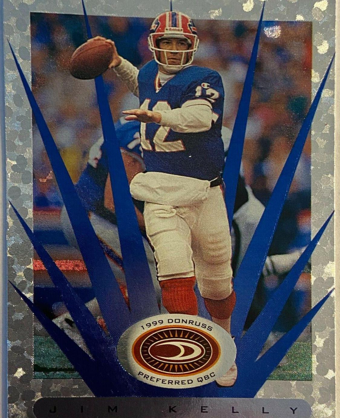 Jim Kelly #64 1999 Panini Donruss Preferred Football