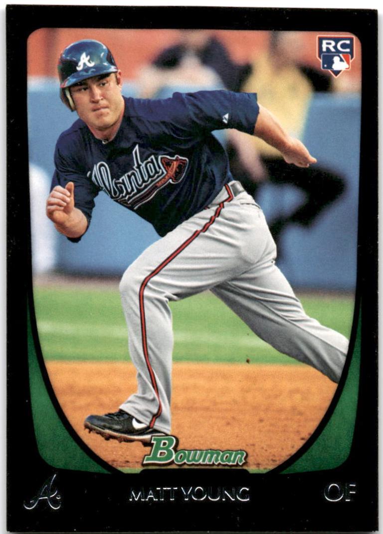 Matt Young #77 2011 Bowman Draft Picks & Prospects Baseball