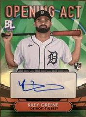 Riley Greene [Green] #OAA-RG Prices | 2023 Topps Big League