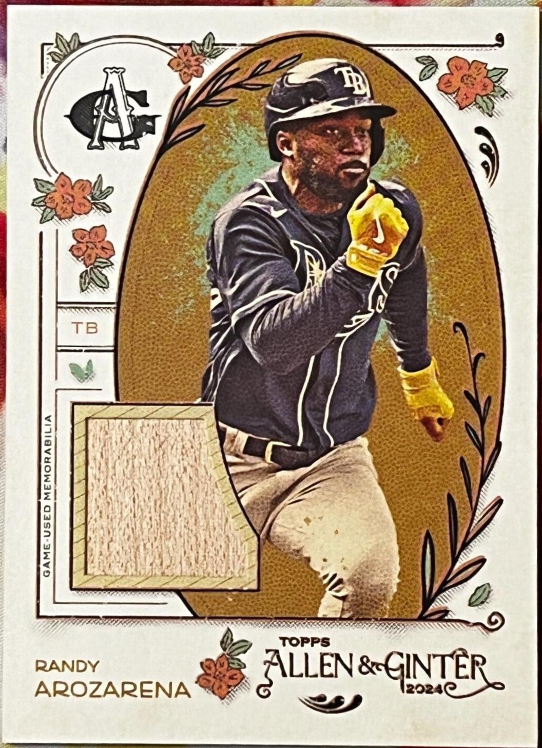 Randy Arozarena [Relic B] #AGR-RAR Prices | 2024 Topps Allen