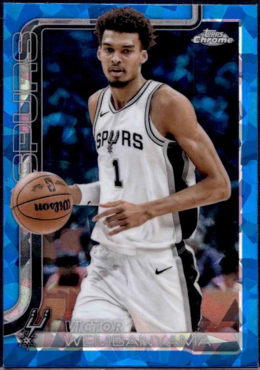 Victor Wembanyama #221 Prices | 2025 Topps Chrome Sapphire