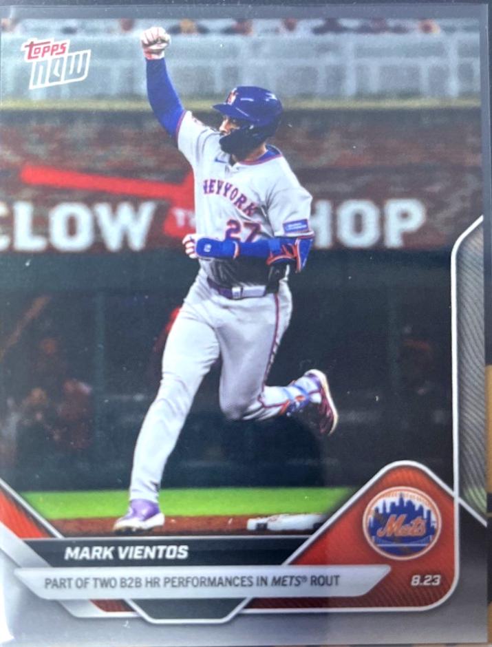 Mark Vientos #601 2025 Topps Now Baseball