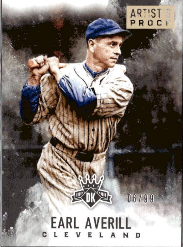 Earl Averill [Framed Red] #40