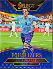 Luis Suarez [Blue Prizm] #20 Soccer Cards 2015 Panini Select Equalizers Prices