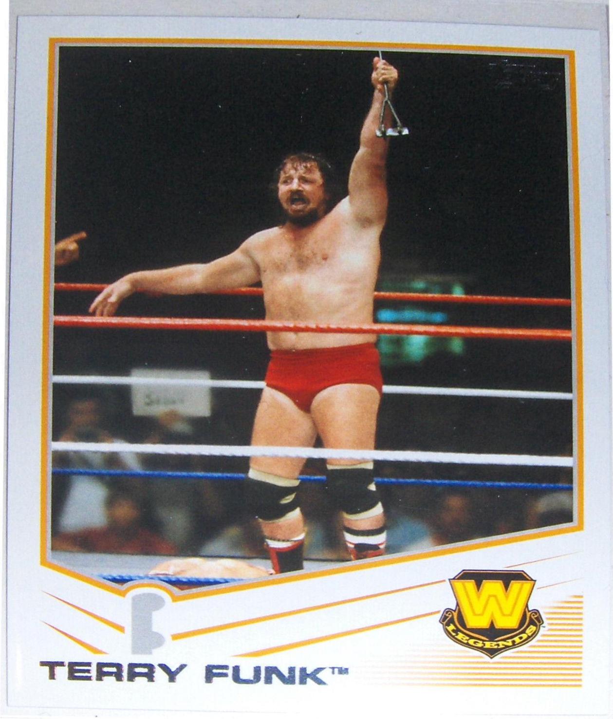 Terry Funk #106 Wrestling Cards 2013 Topps WWE