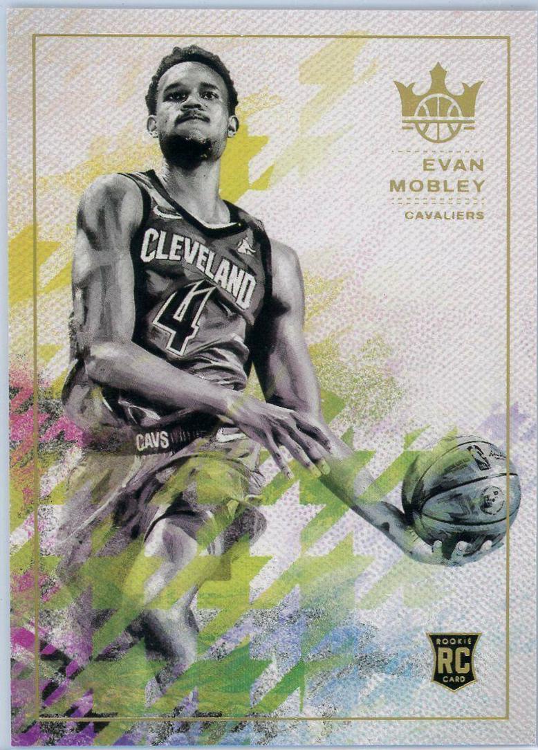 Evan Mobley #187 2021-22 Panini Court Kings Basketball