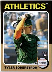 Tyler Soderstrom #471 Baseball Cards 2024 Topps Heritage Color Swap Prices