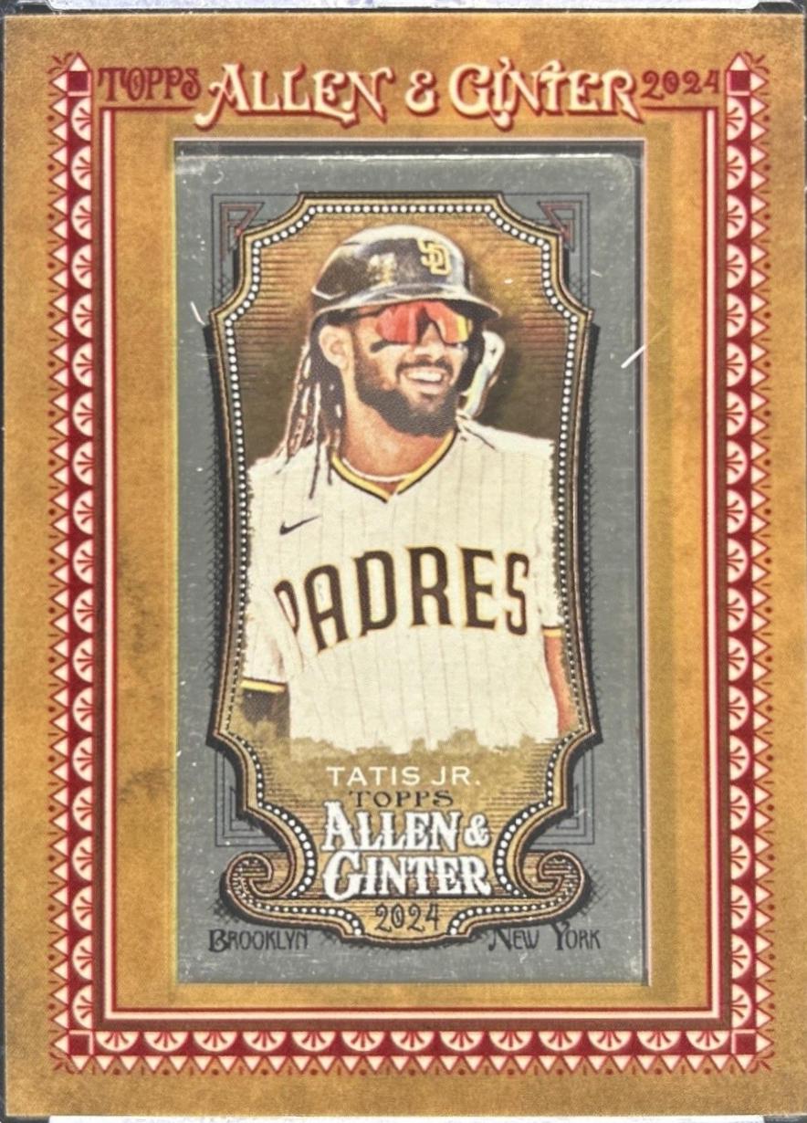 Fernando Tatis Jr. #186 2024 Topps Allen & Ginter Metal Mini Baseball