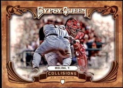 Yadier Molina #CP-YM Baseball Cards 2013 Topps Gypsy Queen Collisions at the Plate