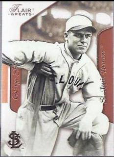 George Sisler