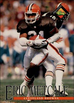 Eric Metcalf #21 Football Cards 1994 Pro Line Live