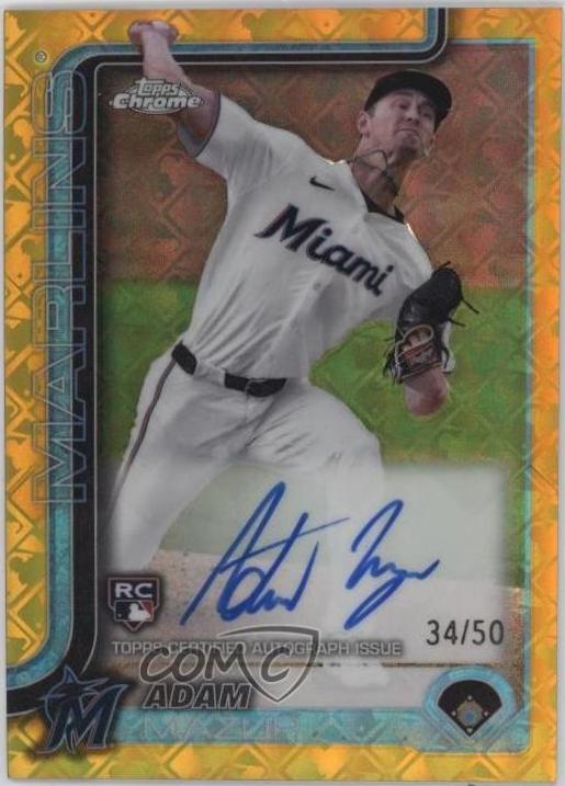 Adam Mazur [Gold Refractor] #RA-AM