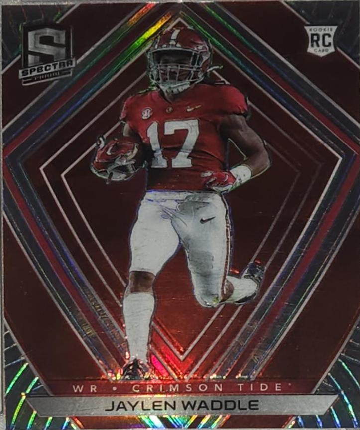 Jaylen Waddle [red prizm] 112/149 #285